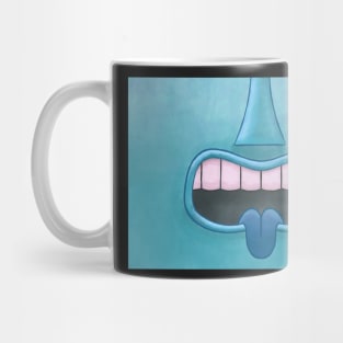 Aqua Tiki Tongue Mask! Mug